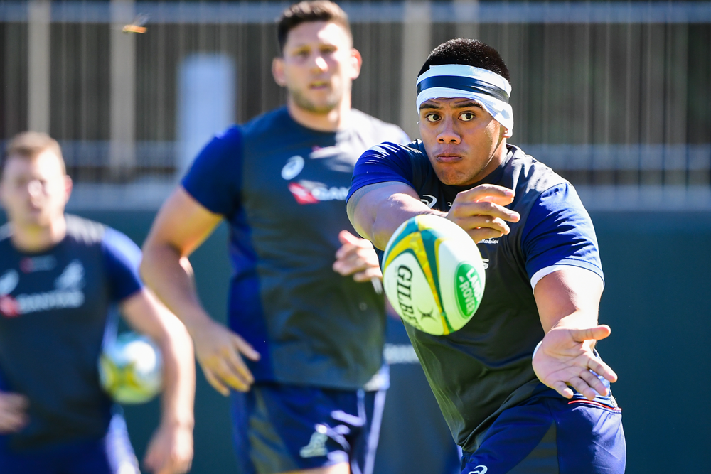 The tighthead was recently crowned Brumbies Player's Player of the Year. Photo: Rugby Australia