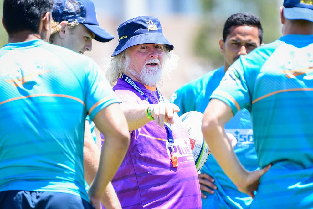 Laurie Fisher has urged rugby identities to stop "airing dirty linen" in public. Photo: RUGBY.com.au/Stuart Walmsley