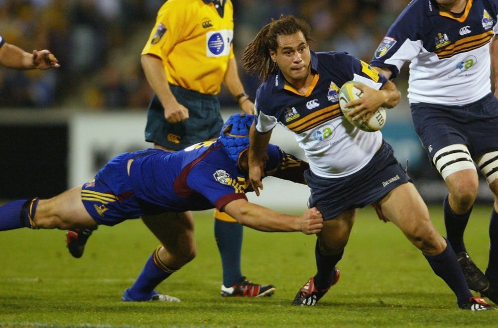 George Smith will start in the number seven jersey in the 2004 Super Rugby decider. Photo: Getty Images