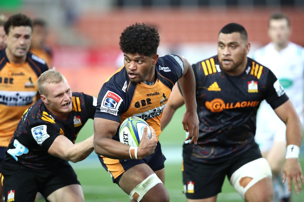 Rob Valetini was outstanding in the Brumbies victory. Photo: Getty
