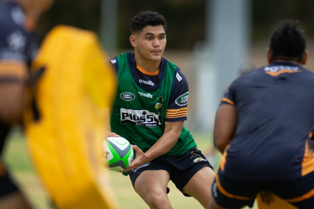 Noah Lolesio will play at flyhalf in the second trial match in Albury.  Photo: Marina Neil/Newcastle Herald