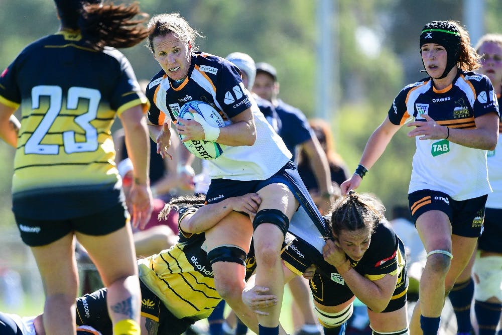 Shellie Milward skippered the Brumbies again in 2019 and is likely to see plenty of game time with the Wallaroos.