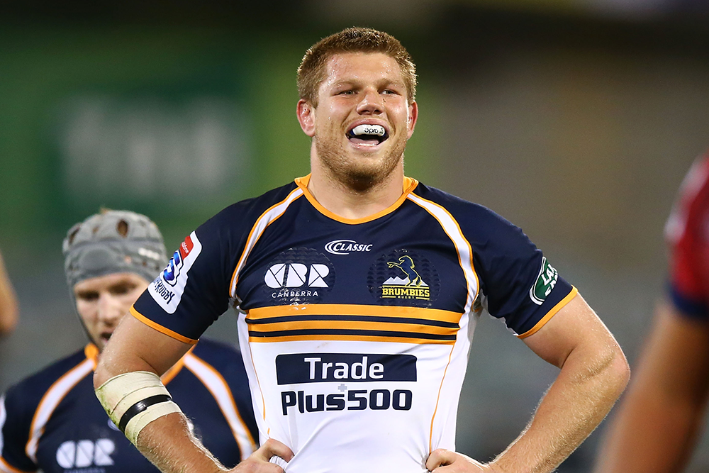 Blake Enever played 49 Super Rugby matches for the Plus500 Brumbies. Photo: Getty Images