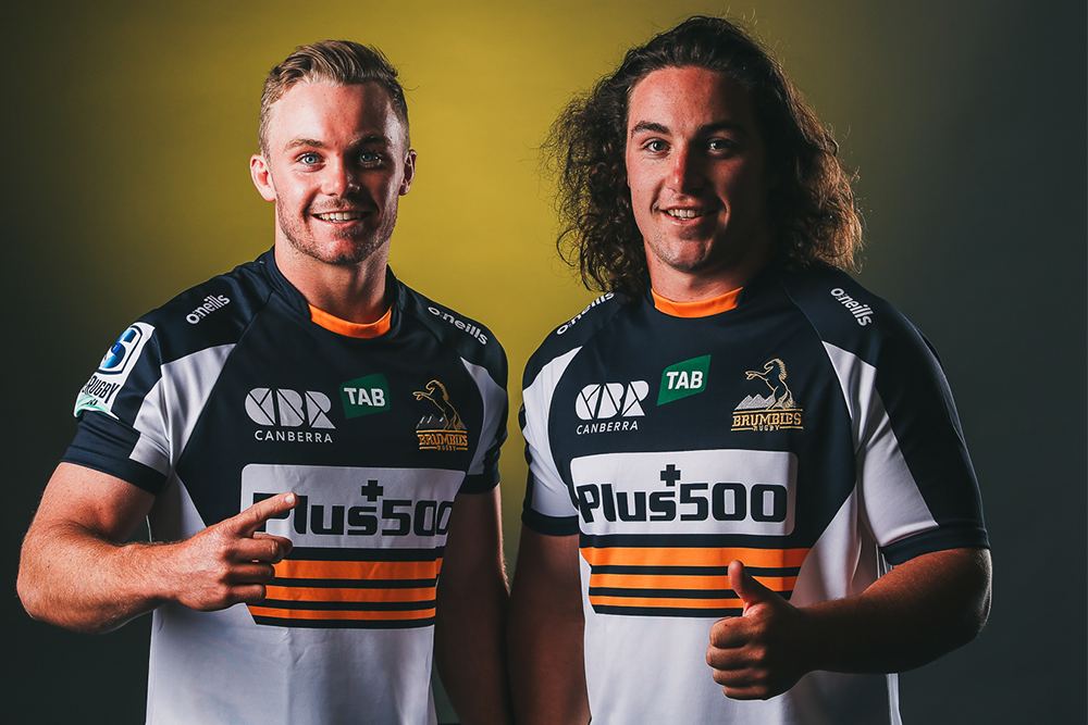 Ryan and Lachlan will become the first Canberra brothers to start for the Plus500 Brumbies. Photo: Getty Images
