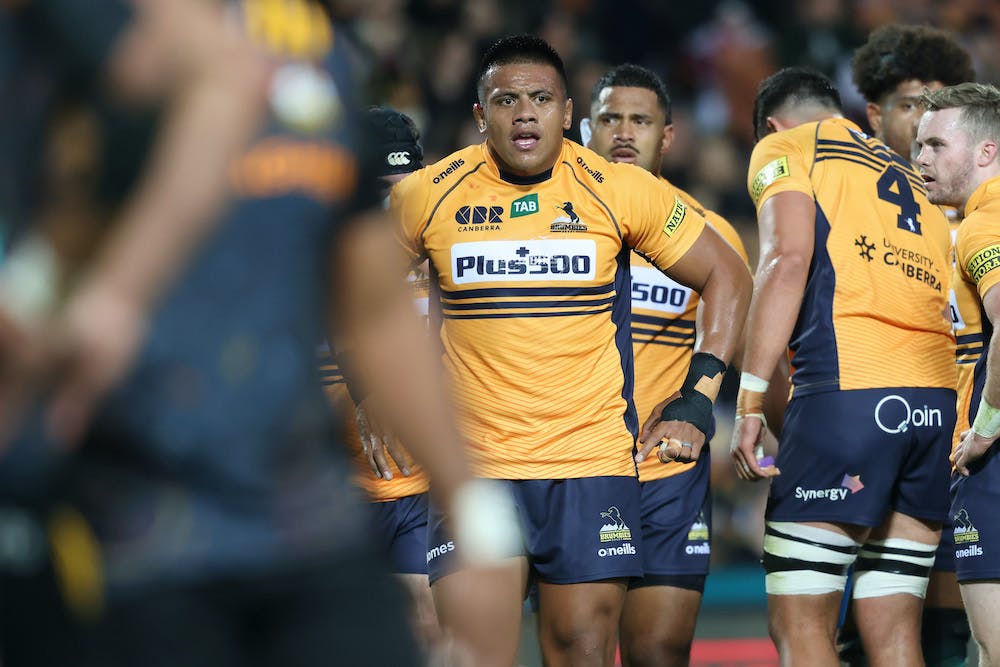 The Plus500 Brumbies were outplayed by the Chiefs in Hamilton. Photo: Getty Images
