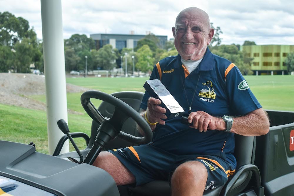 The Brumbies legend has been at the club since it's inception in 1996. Photo: Brumbies Media/Lachlan Lawson