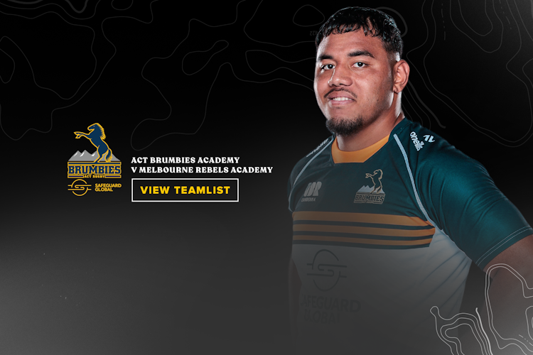 Tevita Alatini will pack down in the front row for the Brumbies Academy.