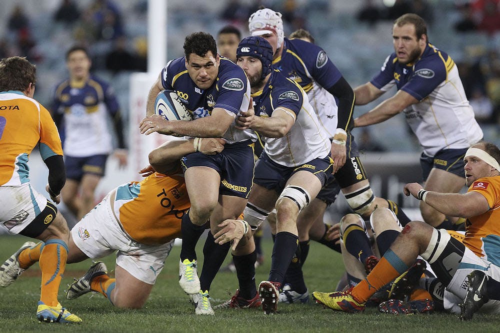 George Smith in action against the Cheetahs. Photo: Getty